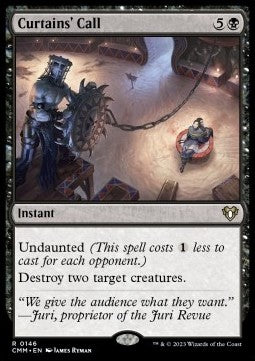 Curtains' Call - Commander Masters (Rare) [CMM-146] Hover Image