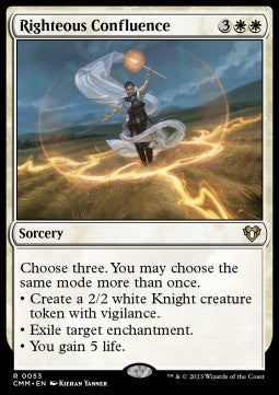 Righteous Confluence - Commander Masters (Rare) [CMM-53] Hauptbild