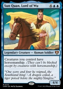 Sun Quan, Lord of Wu - Commander Masters (Mythic) [CMM-123] Hauptbild
