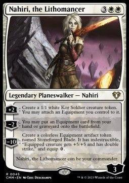 Nahiri, the Lithomancer - Commander Masters (Rare) [CMM-45] Hover Image