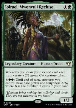 Jolrael, Mwonvuli Recluse - Commander Masters (Rare) [CMM-299] Imagen principal del producto