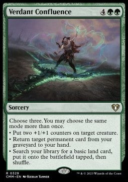 Verdant Confluence - Commander Masters (Rare) [CMM-329] Hover Image