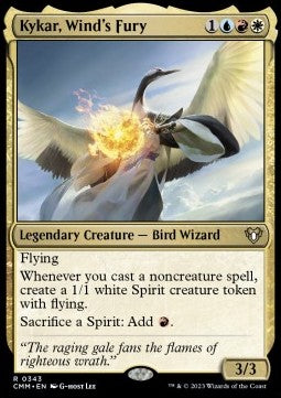Kykar, Wind's Fury - Commander Masters (Rare) [CMM-343] Hauptbild