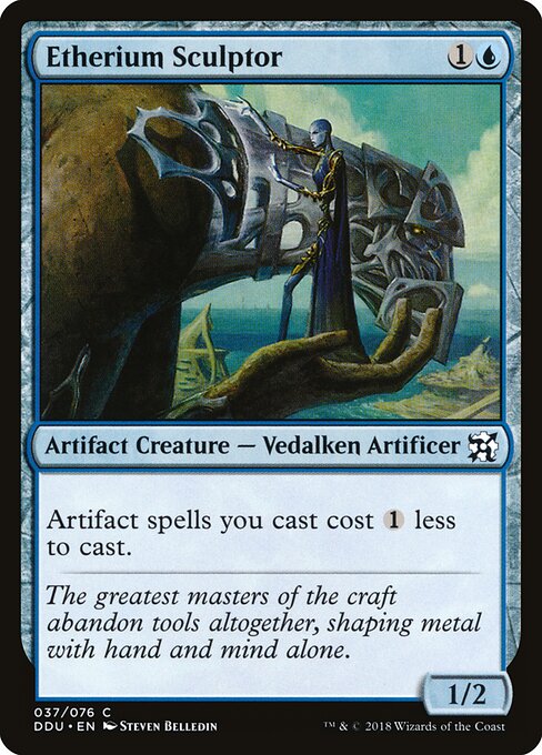 Etherium Sculptor – Duel Decks: Elves vs. Inventors (DDU-37) Magic: The Gathering card | LC-REM-20260804-15608856510796-7225ae44-1357-44a6-9244-1cf43c199f15 Main image