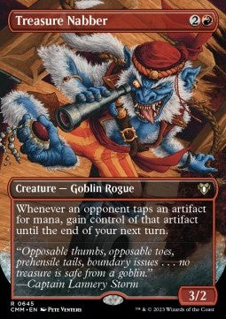 Treasure Nabber (V.2) - Commander Masters: Extras (Rare) [XCMM-645] Main image