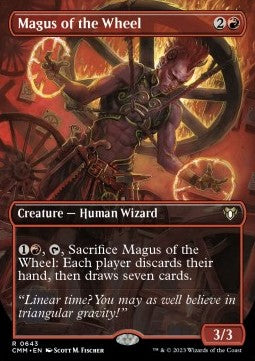 Magus of the Wheel (V.2) - Commander Masters: Extras (Rare) [XCMM-643] Main image
