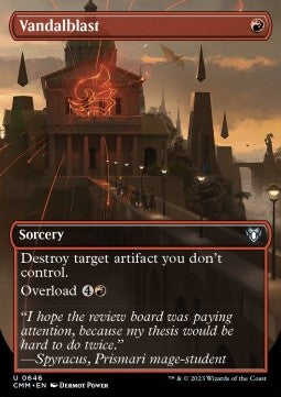 Vandalblast - Commander Masters: Extras (Uncommon) [XCMM-646] Hover Image