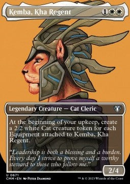 Kemba, Kha Regent - Commander Masters: Extras (Uncommon) [XCMM-671] Main image