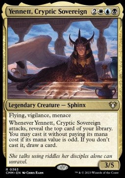 Yennett, Cryptic Sovereign - Commander Masters (Rare) [CMM-363] Hauptbild