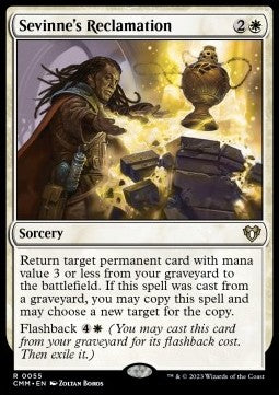 Sevinne's Reclamation - Commander Masters (Rare) [CMM-55] Hauptbild