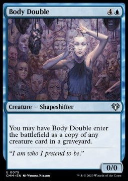 Body Double - Commander Masters (Uncommon) [CMM-75] Imagen principal del producto