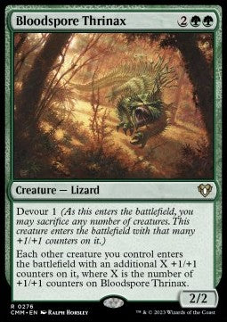 Bloodspore Thrinax - Commander Masters (Rare) [CMM-276] Hover Image