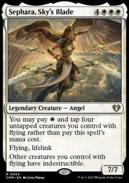 Sephara, Sky's Blade - Commander Masters (Rare) [CMM-54] Hauptbild