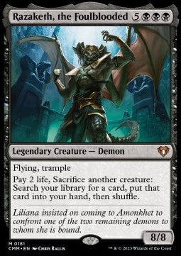 Razaketh, the Foulblooded - Commander Masters (Mythic) [CMM-181] Hauptbild