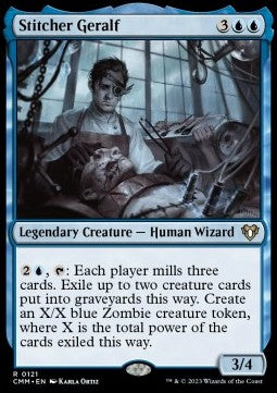 Stitcher Geralf - Commander Masters (Rare) [CMM-121] Hover Image