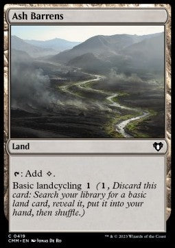 Ash Barrens - Commander Masters (Common) [CMM-419] Hover Image