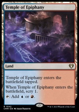 Temple of Epiphany - Commander Masters: Extras (Rare) [XCMM-1042] Immagine principale del prodotto