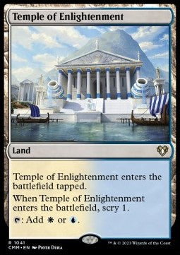 Temple of Enlightenment - Commander Masters: Extras (Rare) [XCMM-1041] Main image