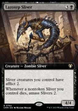 Lazotep Sliver (V.2) - Commander Masters: Extras (Rare) [XCMM-764]