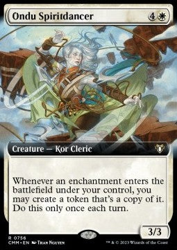 Ondu Spiritdancer (V.2) - Commander Masters: Extras (Rare) [XCMM-756] Hover Image