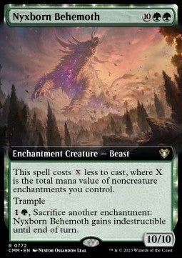Nyxborn Behemoth (V.2) - Commander Masters: Extras (Rare) [XCMM-772] Imagen principal del producto