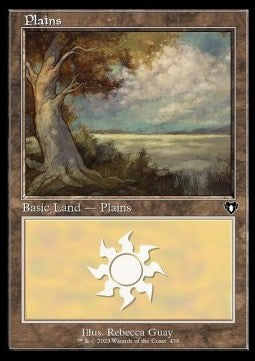 Plains (V.2) - Commander Masters: Extras (Land) [XCMM-438] Hover Image