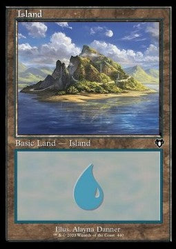 Island (V.1) - Commander Masters: Extras (Land) [XCMM-440] Hoofdafbeelding