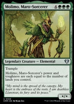 Molimo, Maro-Sorcerer - Commander Masters (Uncommon) [CMM-305] Image principale du produit
