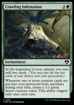 Crawling Infestation - Commander Masters (Common) [CMM-281] Hauptbild