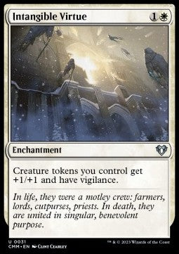 Intangible Virtue - Commander Masters (Uncommon) [CMM-31] Hauptbild