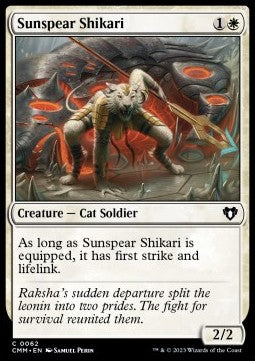 Sunspear Shikari - Commander Masters (Common) [CMM-62] Hauptbild