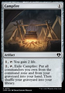 Campfire - Commander Masters (Common) [CMM-374] Hover Image