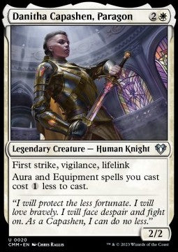 Danitha Capashen, Paragon - Commander Masters (Uncommon) [CMM-20] Hover Image