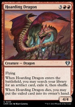 Hoarding Dragon - Commander Masters (Uncommon) [CMM-233] Imagen principal del producto