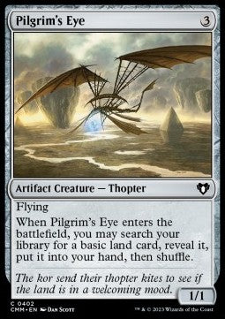 Pilgrim's Eye - Commander Masters (Common) [CMM-402] Hover Image