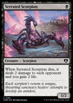 Serrated Scorpion - Commander Masters (Common) [CMM-185] Hauptbild