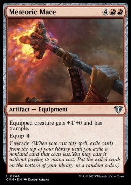 Meteoric Mace - Commander Masters (Uncommon) [CMM-243] Image principale du produit
