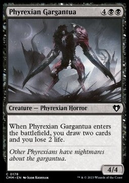 Phyrexian Gargantua - Commander Masters (Common) [CMM-178] Hover Image