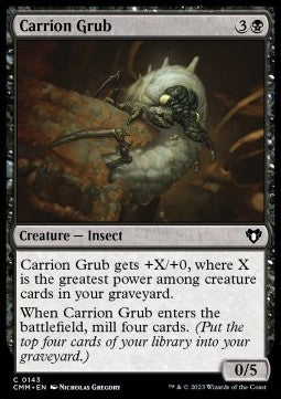 Carrion Grub - Commander Masters (Common) [CMM-143] Hover Image