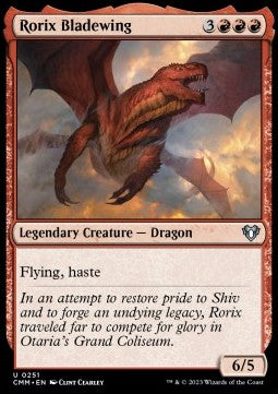 Rorix Bladewing - Commander Masters (Uncommon) [CMM-251] Hover Image