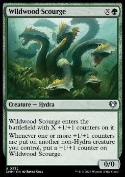 Wildwood Scourge - Commander Masters (Uncommon) [CMM-332] Hover Image