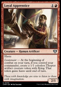Loyal Apprentice - Commander Masters (Uncommon) [CMM-240] Hauptbild
