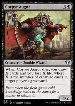 Corpse Augur - Commander Masters (Uncommon) [CMM-145] Imagen principal del producto