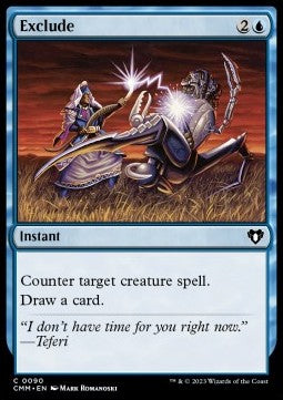 Exclude - Commander Masters (Common) [CMM-90] Hover Image