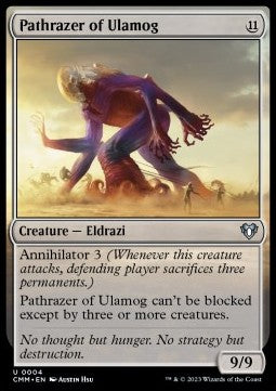 Pathrazer of Ulamog - Commander Masters (Uncommon) [CMM-4] Image principale du produit