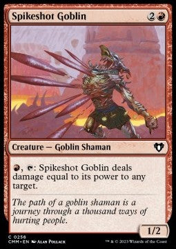 Spikeshot Goblin - Commander Masters (Common) [CMM-256]