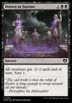 Drown in Sorrow - Commander Masters (Common) [CMM-154] Hover Image