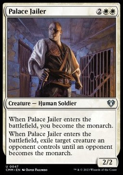 Palace Jailer - Commander Masters (Uncommon) [CMM-47] Hover Image