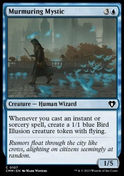 Murmuring Mystic - Commander Masters (Common) [CMM-107] Hover Image
