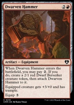 Dwarven Hammer - Commander Masters (Common) [CMM-219] Hoofdafbeelding